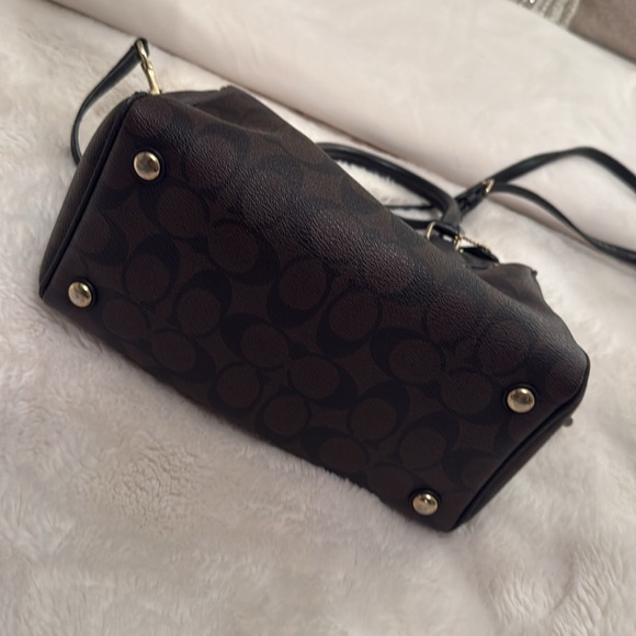 Coach Bennett Canvas Mini Satchel - Picture 3 of 4